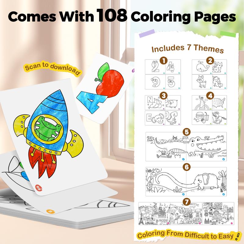 MiniMakers Jumbo Silky Crayons for Toddlers