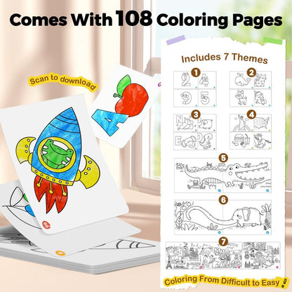 MiniMakers Jumbo Silky Crayons for Toddlers